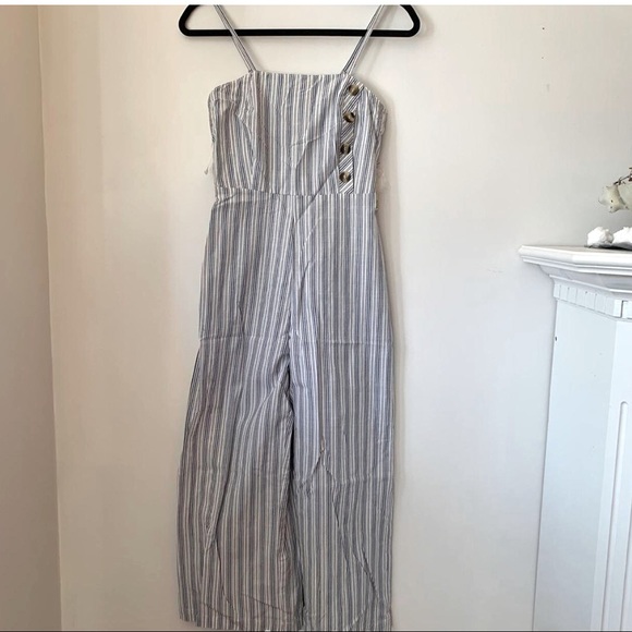 Striped Jumpsuit size Small - Picture 1 of 5